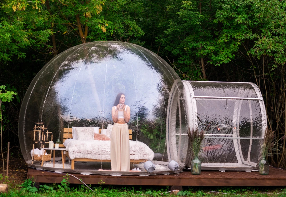 how to make your own bubble tent